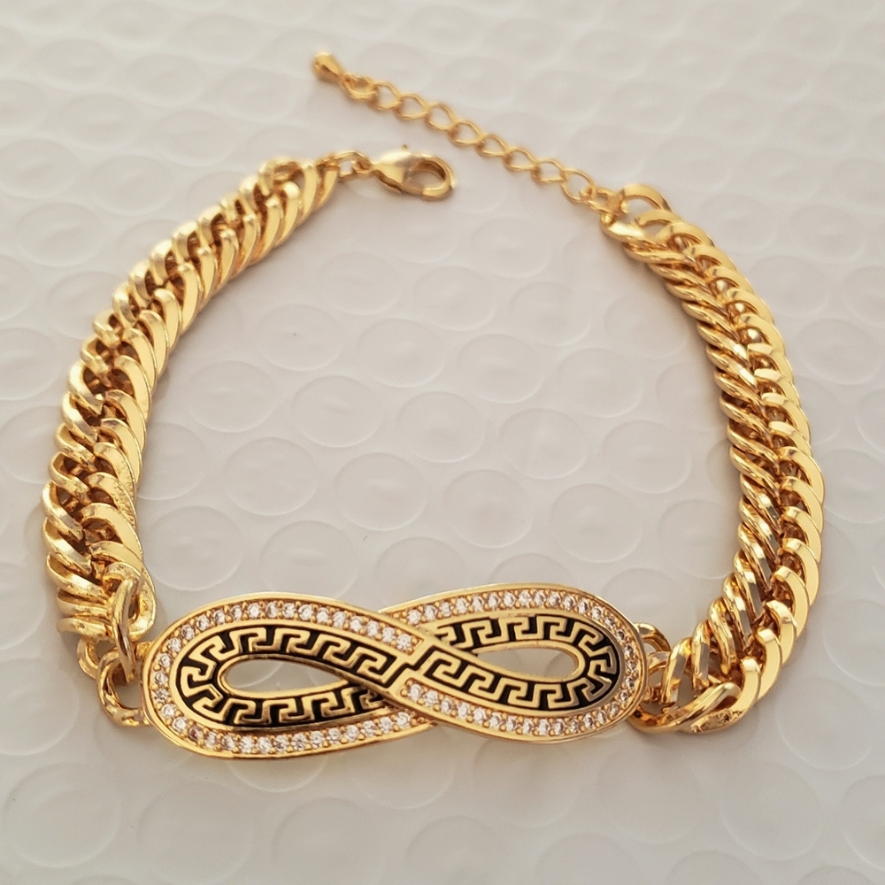 Gold plated brazalet